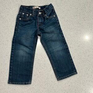 Toddler boys 3T Levi 505 Regular fit Blue Jeans
